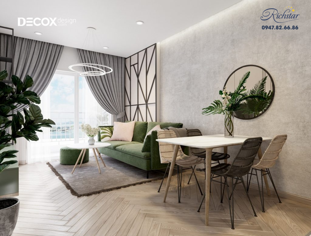 Chiêm ngưỡng thiết kế căn hộ Richstar 65m2 4 thiết kế căn hộ Richstar 65m2