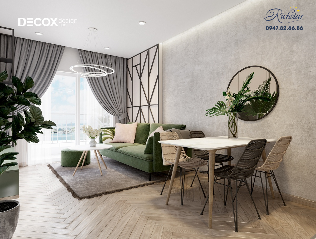 Chiêm ngưỡng thiết kế căn hộ Richstar 65m2 2 thiết kế căn hộ Richstar 65m2