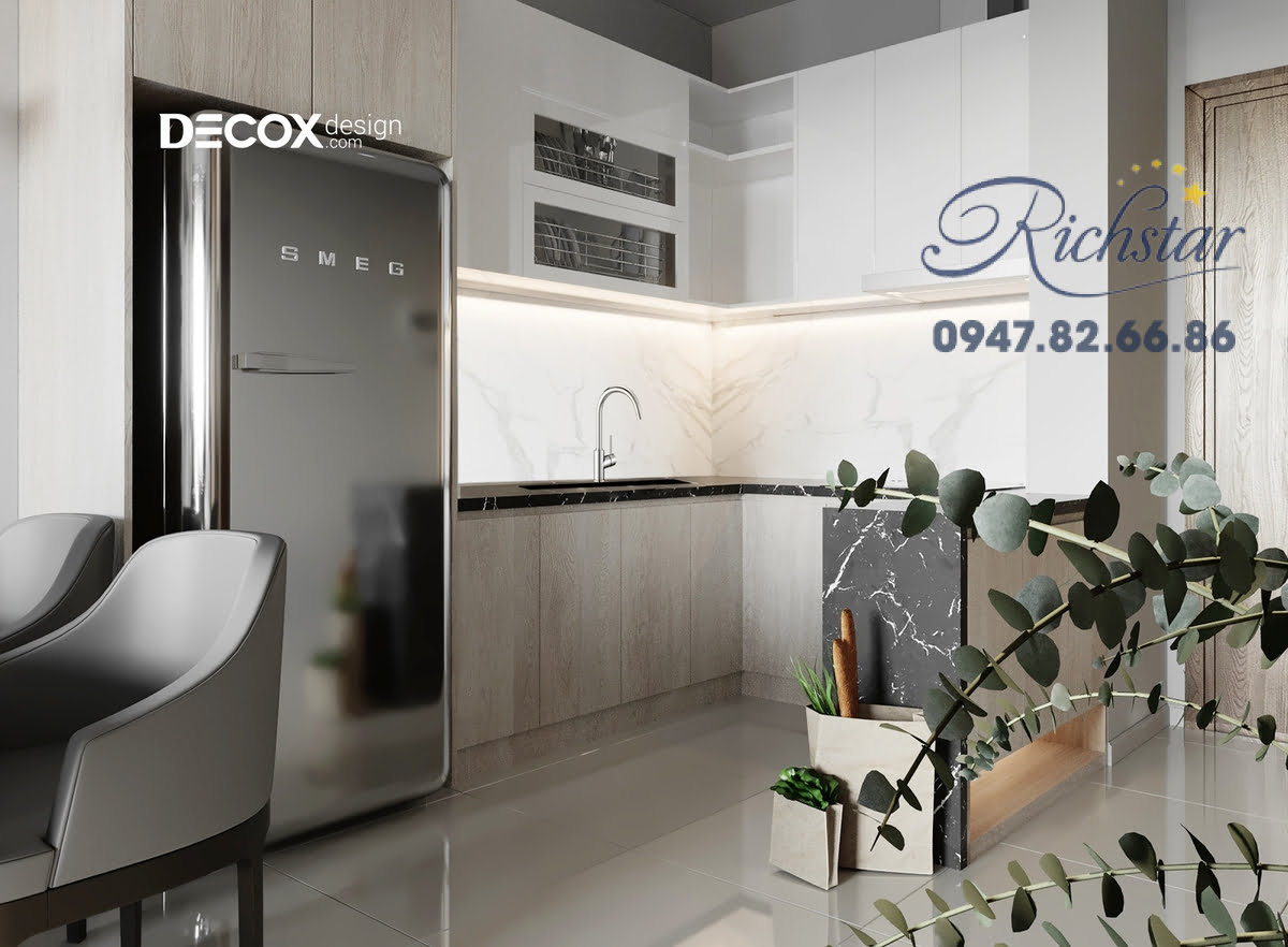 Thiết kế nội thất căn hộ Richstar 65m2 10 thiet-ke-noi-that-richstar-65m2-de190061-09-phong-bep-decox-design
