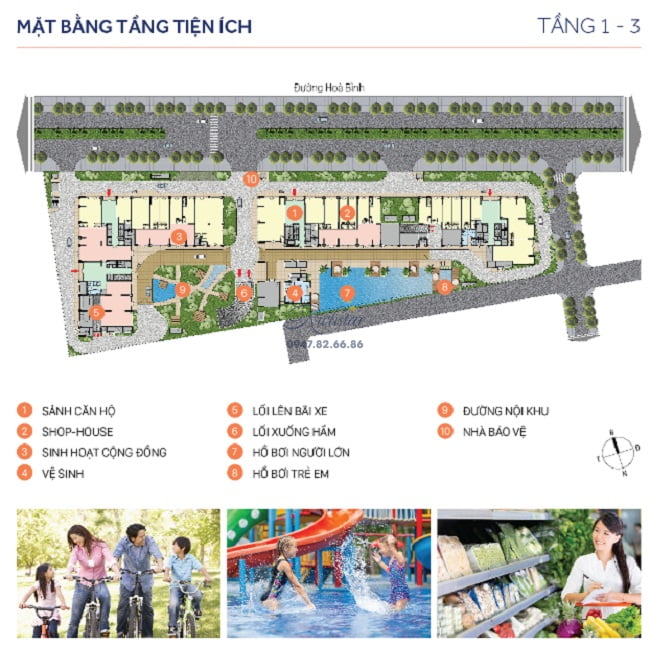 Chi tiết mặt bằng căn hộ Richstar Tân Phú 3 Mặt bằng căn hộ Richstar