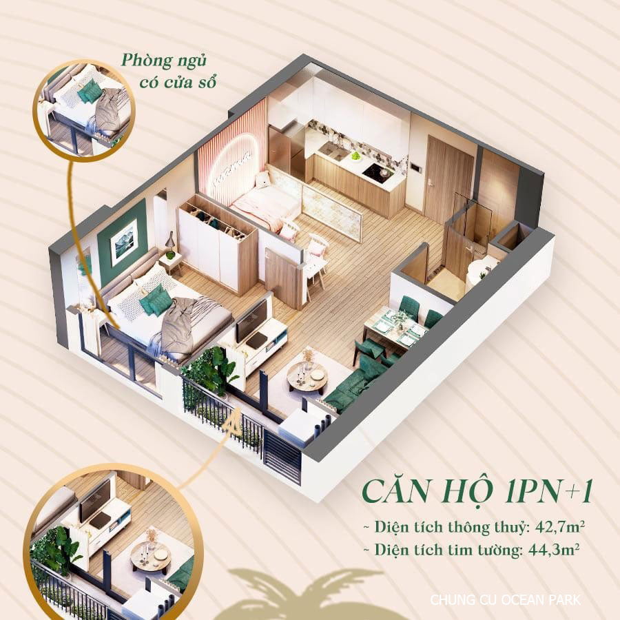 Căn hộ chung cư 1 phòng ngủ - Giải pháp an cư lý tưởng cho những người độc thân và vợ chồng trẻ Căn hộ chung cư 1 phòng ngủ - Giải pháp an cư lý tưởng cho những người độc thân và vợ chồng trẻ