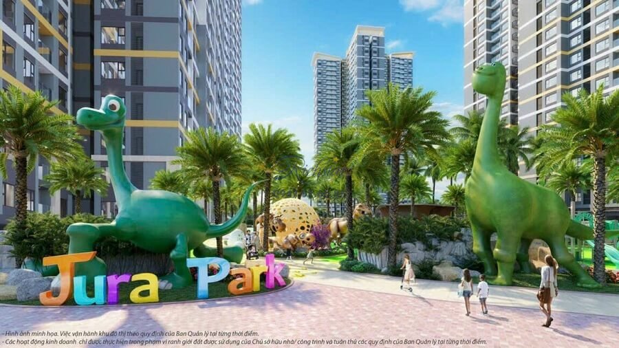 Glory Heights: Biểu tượng mới tại Vinhomes Grand Park 4 Công viên Jura Park